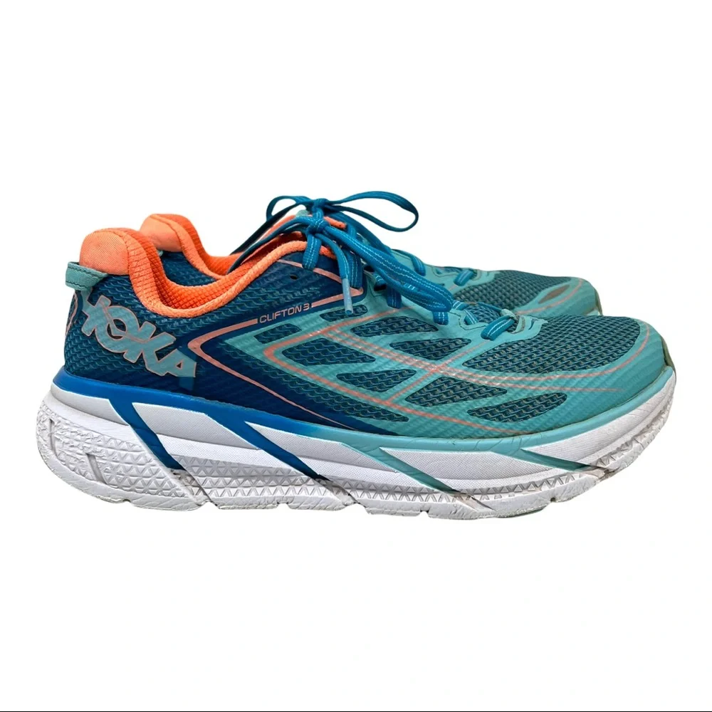 Hoka One One Clifton 3 Trail Running Athletic Shoes